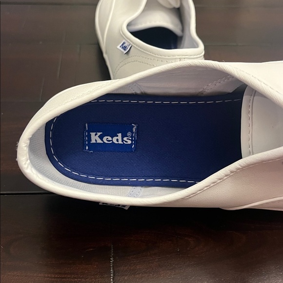 Keds Shoes Sneakers Leather Lo white Womens Size 9 - Picture 12 of 15
